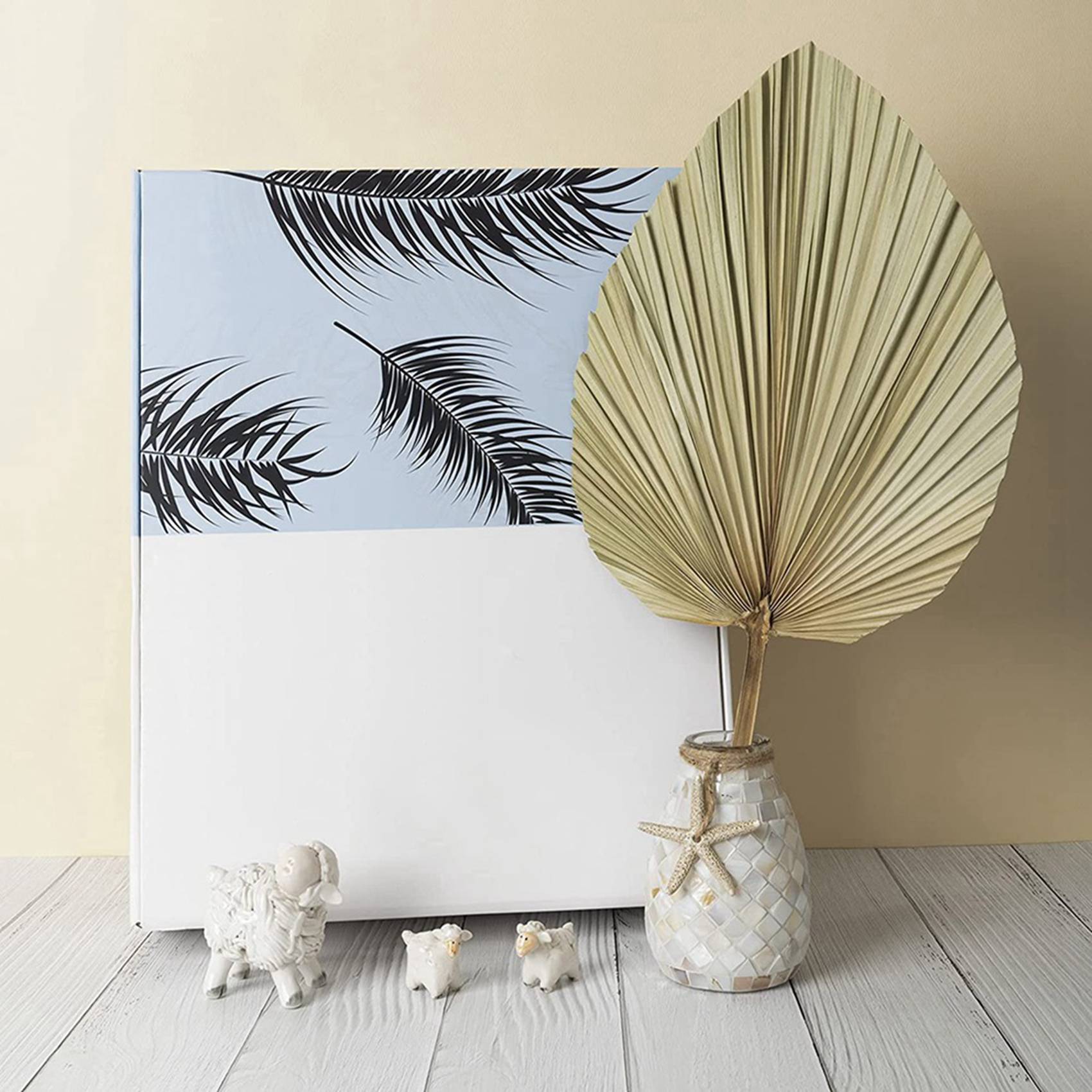 Palm Leaf Dried - Feuilles de palmier séchées pour décoration